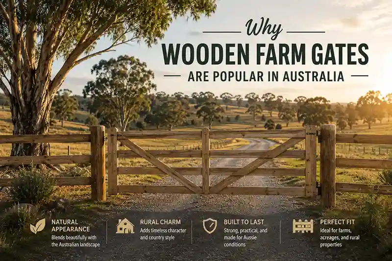 Wooden Farm Gates