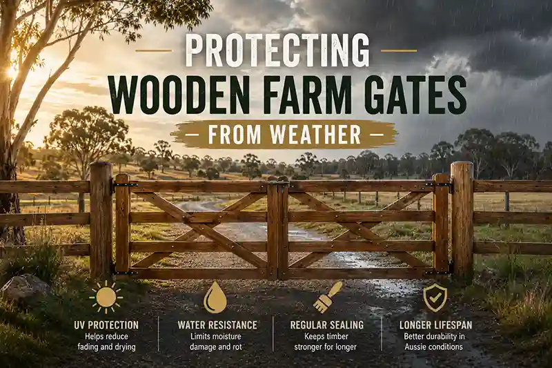 Wooden Farm Gates