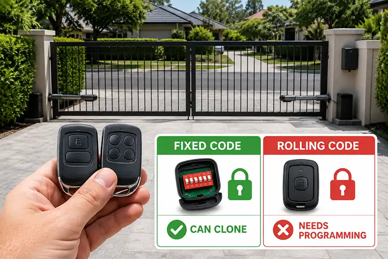 Copy a Gate Remote Control