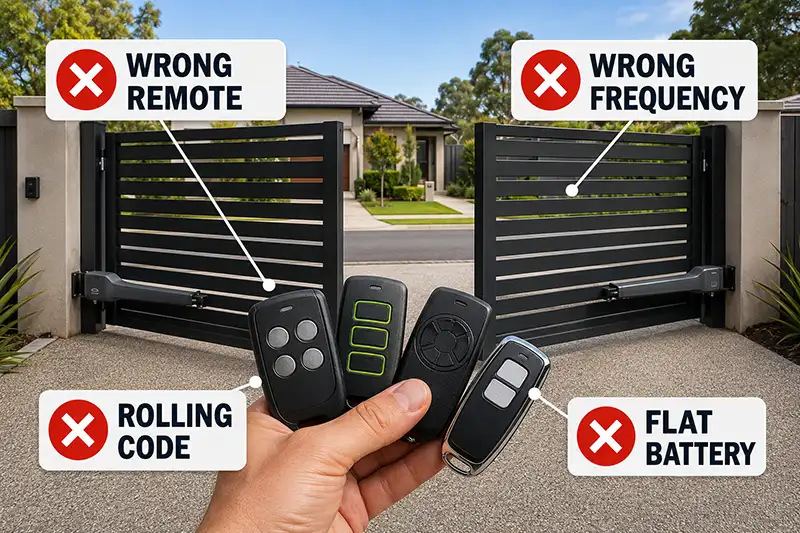Copy a Gate Remote Control