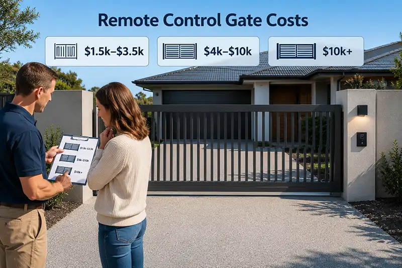 Cost of Remote Control Gates