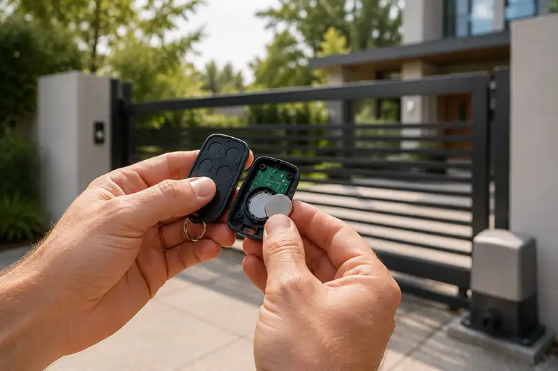 Reset a Gate Remote Control