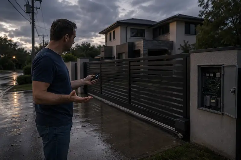 Reset a Gate Remote Control