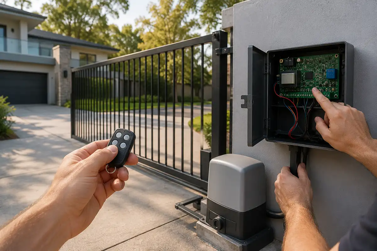 Reset a Gate Remote Control