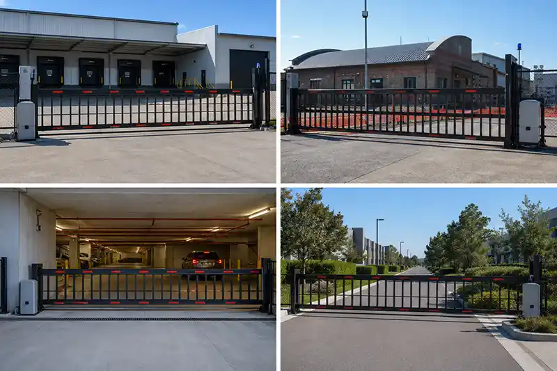 Sliding Boom Gate