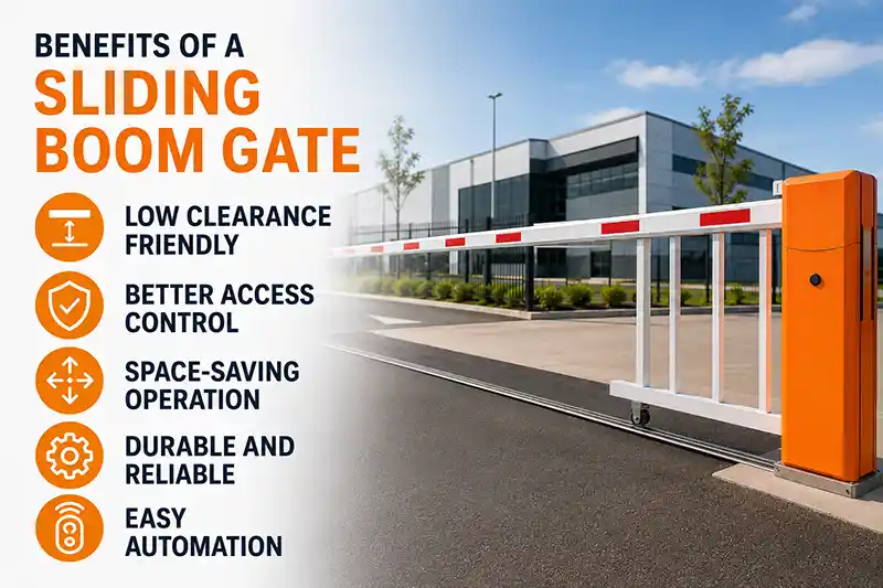 Sliding Boom Gate