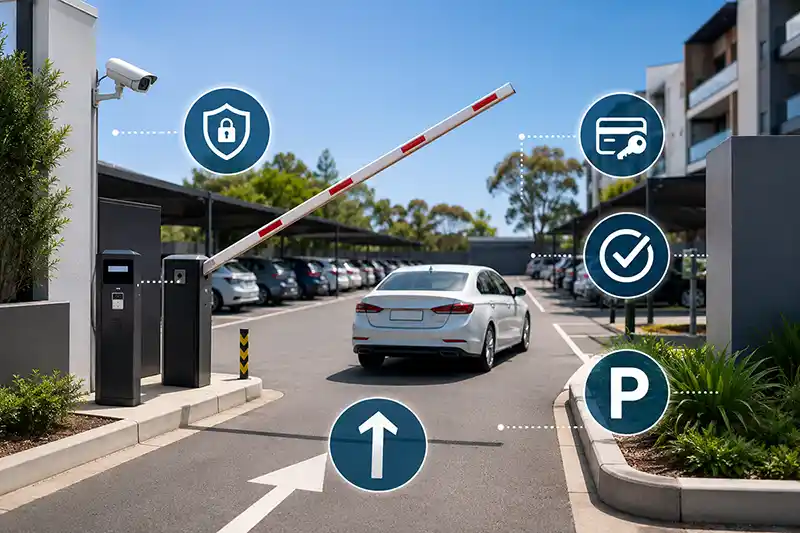 parking boom gate