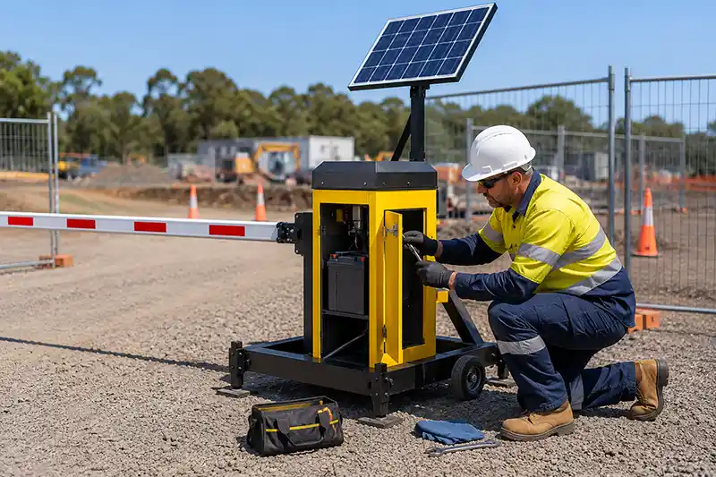 portable boom gate