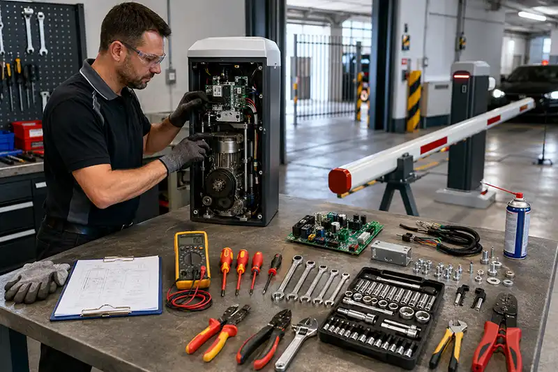repair boom gate