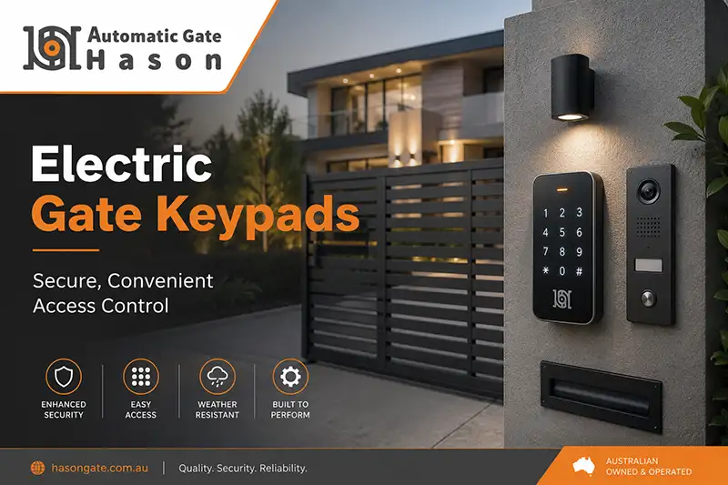 electric gate accessories