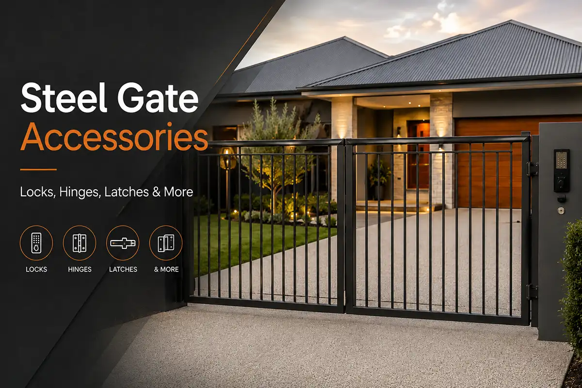 steel gate accessories