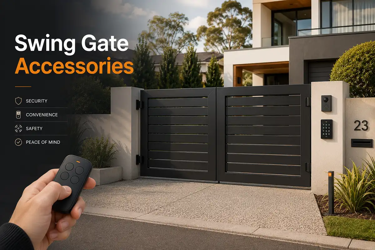 swing gate accessories