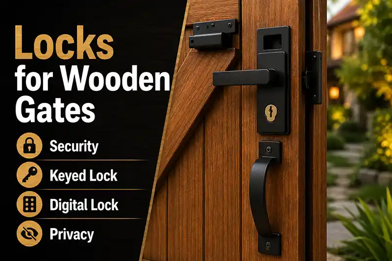 wooden gate accessories